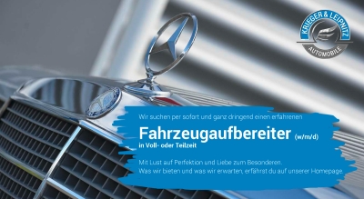 Anzeige Stellenanzeige Fahrzeugaufbereiter in Voll- oder Teilzeit